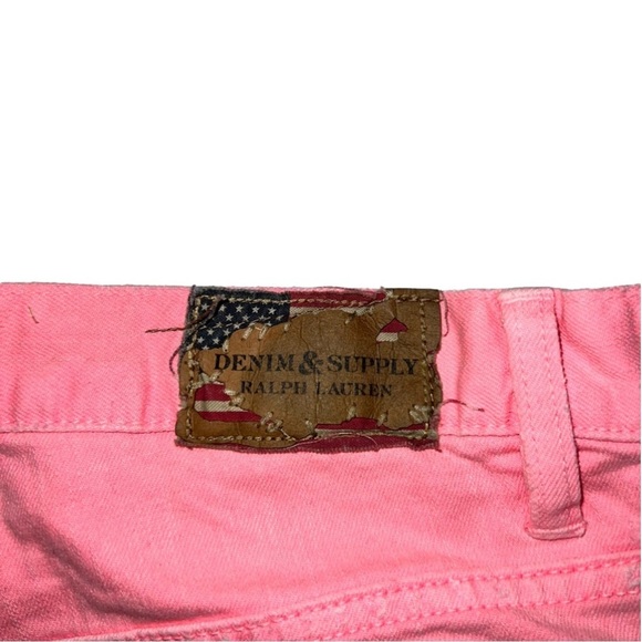 Ralph lauren pink denim shorts size 29 - Picture 3 of 7